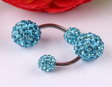 Load image into Gallery viewer, Surgical Stainless Steel Belly Button Ring - SexyBling
