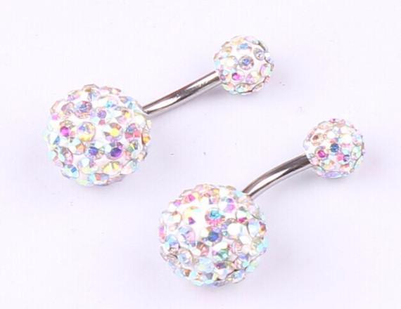 Surgical Stainless Steel Belly Button Ring - SexyBling
