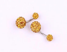 Load image into Gallery viewer, Surgical Stainless Steel Belly Button Ring - SexyBling
