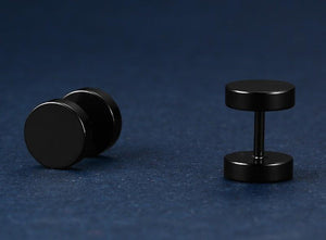 Double Sided Round Bolt Earrings - SexyBling