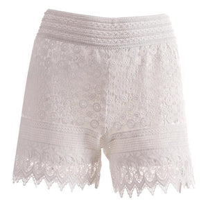 Cute Crochet Lace Mini Bikini Cover UP - SexyBling