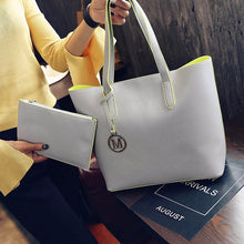 Load image into Gallery viewer, Large Capacity PU Leather Women Handbags - SexyBling