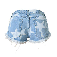 Load image into Gallery viewer, Feisty Frayed Tassel Denim Short - SexyBling