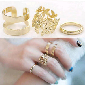 Hot Vintage Punk Style Metal Midi Rings - SexyBling