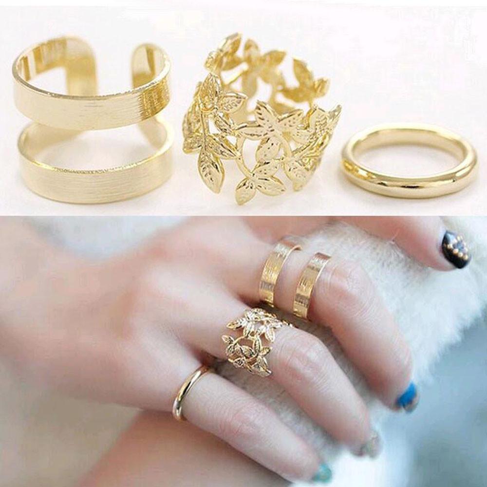 Hot Vintage Punk Style Metal Midi Rings - SexyBling