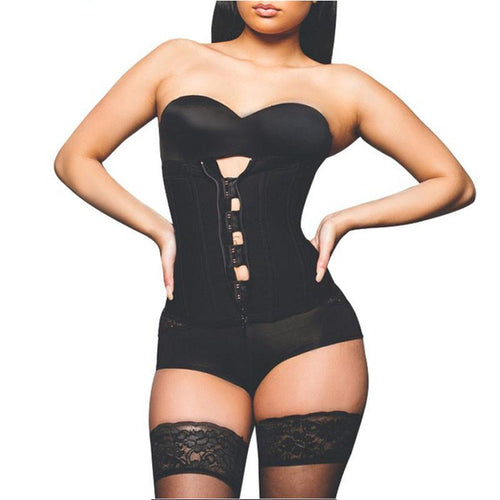 Hot Latex Waist Training Corset - SexyBling