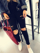 Load image into Gallery viewer, Cute High Waisted Boyfriend Pants - SexyBling