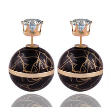 Load image into Gallery viewer, Double Sides Pearl Earrings - SexyBling