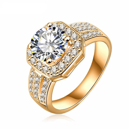 Beagloer New Trendy Cubic Zircon Rings for Women - SexyBling