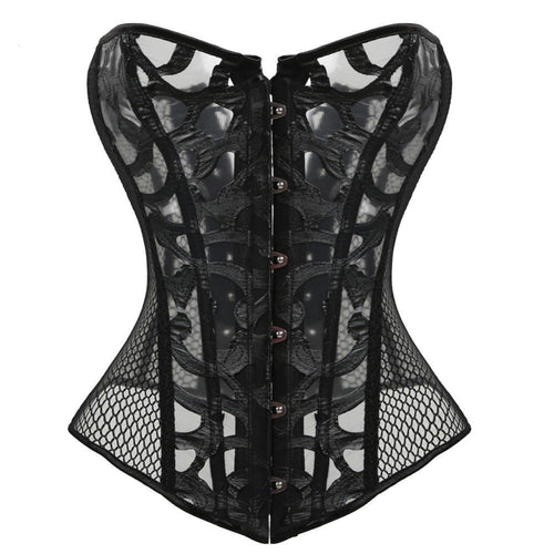 Gothic Steel Bone Waist Corset - SexyBling