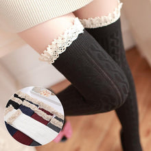 Load image into Gallery viewer, 5 Color Thigh High Winter Sock Stockings - SexyBling
