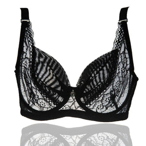 Sexy Unpadded Embroidery Bra - SexyBling